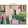 image:imageKate and Laurel Framed Canvas Wall Art Print Maximalist 28x28 FC by Felicia Dadak 24 x 18 Sylvie Dark Gold Frame Modern Contemporary Abstract Art for Wall Decor