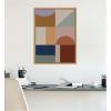 image:imageKate and Laurel Framed Canvas Wall Art Print Modern Bohemian Pattern 2 by The Creative Bunch Studio 18 x 24 Sylvie Natural Frame Bohemian Boho Abstract Art for Wall Decor