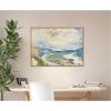 image:imageKate and Laurel Framed Canvas Wall Art Print Morgen Bel Maloja no date Giovanni Giacometti by Nostalgia Prints 38 x 28 Sylvie Natural Frame Modern Contemporary Landscape Art for Wall Decor