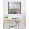 image:imageKate and Laurel Framed Canvas Wall Art Print NC Wild Abstract by Nikki Chu 30 x 30 Sylvie Greywash Frame Modern Contemporary Abstract Art for Wall DecorSylvie Greywash