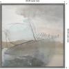 image:imageKate and Laurel Framed Canvas Wall Art Print NC Wild Abstract by Nikki Chu 30 x 30 Sylvie Greywash Frame Modern Contemporary Abstract Art for Wall DecorSylvie Greywash