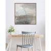 image:imageKate and Laurel Framed Canvas Wall Art Print NC Wild Abstract by Nikki Chu 30 x 30 Sylvie Greywash Frame Modern Contemporary Abstract Art for Wall DecorSylvie Dark Gold