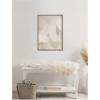 image:imageKate and Laurel Framed Canvas Wall Art Print Organic Movement by Gabrielly Guedes 23 x 33 Sylvie Walnut Frame Modern Contemporary Abstract Art for Wall Decor