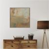 image:imageKate and Laurel Framed Canvas Wall Art Print Sage Horizon No 3 by Amy Lighthall 30 x 30 Sylvie Beaded Dark Gold Frame Modern Contemporary Abstract Art for Wall Decor