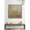 image:imageKate and Laurel Framed Canvas Wall Art Print Sage Horizon No 3 by Amy Lighthall 30 x 30 Sylvie Beaded Dark Gold Frame Modern Contemporary Abstract Art for Wall Decor