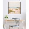 image:imageKate and Laurel Framed Canvas Wall Art Print Tranquil Landscape V Square by Amy Lighthall 30 x 30 Sylvie Beaded Dark Gold Frame Coastal Abstract Art for Wall DecorSylvie Beaded Dark Gold