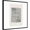 image:imageKate and Laurel Framed Wall Art Print Abstract Black by Gabrielly Guedes 25 x 25 Svelte Noir Black Frame Modern Contemporary Abstract Art for Wall DecorSvelte Noir Black