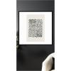 image:imageKate and Laurel Framed Wall Art Print Abstract Black by Gabrielly Guedes 25 x 25 Svelte Noir Black Frame Modern Contemporary Abstract Art for Wall DecorSvelte Noir Black