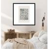 image:imageKate and Laurel Framed Wall Art Print Abstract Black by Gabrielly Guedes 25 x 25 Svelte Noir Black Frame Modern Contemporary Abstract Art for Wall DecorSvelte Noir Black