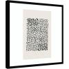 image:imageKate and Laurel Framed Wall Art Print Abstract Black by Gabrielly Guedes 25 x 25 Svelte Noir Black Frame Modern Contemporary Abstract Art for Wall DecorSvelte Noir Black