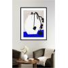 image:imageKate and Laurel Framed Wall Art Print Abstract Blossoms by Little Dean 21 x 25 Svelte Noir Black Frame Modern Contemporary Abstract Art for Wall Decor41L x 33W