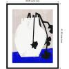 image:imageKate and Laurel Framed Wall Art Print Abstract Blossoms by Little Dean 21 x 25 Svelte Noir Black Frame Modern Contemporary Abstract Art for Wall Decor41L x 33W