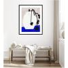 image:imageKate and Laurel Framed Wall Art Print Abstract Blossoms by Little Dean 21 x 25 Svelte Noir Black Frame Modern Contemporary Abstract Art for Wall Decor41L x 33W