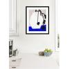 image:imageKate and Laurel Framed Wall Art Print Abstract Blossoms by Little Dean 21 x 25 Svelte Noir Black Frame Modern Contemporary Abstract Art for Wall Decor25L x 21W