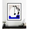 image:imageKate and Laurel Framed Wall Art Print Abstract Blossoms by Little Dean 21 x 25 Svelte Noir Black Frame Modern Contemporary Abstract Art for Wall Decor41L x 33W