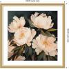 image:imageKate and Laurel Framed Wall Art Print Beautiful Painterly Floral Bouquets 2 by The Creative Bunch Studio 26 x 26 Florence Gold Frame Traditional Flowers Still Life Nature Art for Wall DecorFlorence Gold