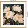 image:imageKate and Laurel Framed Wall Art Print Beautiful Painterly Floral Bouquets 2 by The Creative Bunch Studio 26 x 26 Florence Gold Frame Traditional Flowers Still Life Nature Art for Wall DecorFlorence Gold