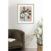 image:imageKate and Laurel Framed Wall Art Print Blush in Bloom by Nikita Jariwala 22 x 26 Florence Silver Frame Modern Contemporary Flower Art for Wall Decor26L x 22W