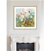 image:imageKate and Laurel Framed Wall Art Print Boho WIldflower Garden by The Creative Bunch Studio 26 x 26 Florence Gold Frame Bohemian Boho Flowers Nature Art for Wall Decor34L x 34W