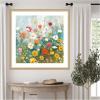image:imageKate and Laurel Framed Wall Art Print Boho WIldflower Garden by The Creative Bunch Studio 26 x 26 Florence Gold Frame Bohemian Boho Flowers Nature Art for Wall Decor34L x 34W