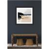 image:imageKate and Laurel Framed Wall Art Print Coastal Sand Modern Abstract Landscape I by The Creative Bunch Studio 27 x 27 Oliver Black Narrow Frame Modern Contemporary Abstract Landscapes Art for27L x 27W