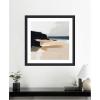 image:imageKate and Laurel Framed Wall Art Print Coastal Sand Modern Abstract Landscape I by The Creative Bunch Studio 27 x 27 Oliver Black Narrow Frame Modern Contemporary Abstract Landscapes Art for35L x 35W