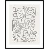 image:imageKate and Laurel Framed Wall Art Print Connected Lines by Gabrielly Guedes 21 x 25 Svelte Noir Black Frame Modern Contemporary Abstract Art for Wall DecorSvelte Noir Black
