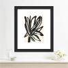 image:imageKate and Laurel Framed Wall Art Print Dark Floral by Alicia Bock 23 x 27 Oliver Black Narrow Frame Modern Contemporary Abstract Art for Wall Decor27L x 23W