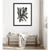 image:imageKate and Laurel Framed Wall Art Print Dark Floral by Alicia Bock 23 x 27 Oliver Black Narrow Frame Modern Contemporary Abstract Art for Wall Decor43L x 35W