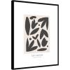 image:imageKate and Laurel Framed Wall Art Print Exposition d Art Les Fleurs by Gabrielly Guedes 21 x 25 Svelte Noir Black Frame Modern Contemporary Abstract Art for Wall DecorSvelte Noir Black