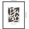 image:imageKate and Laurel Framed Wall Art Print Exposition d Art Les Fleurs by Gabrielly Guedes 21 x 25 Svelte Noir Black Frame Modern Contemporary Abstract Art for Wall DecorSvelte Noir Black