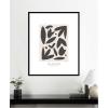 image:imageKate and Laurel Framed Wall Art Print Exposition d Art Les Fleurs by Gabrielly Guedes 21 x 25 Svelte Noir Black Frame Modern Contemporary Abstract Art for Wall DecorSvelte Noir Black