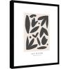 image:imageKate and Laurel Framed Wall Art Print Exposition d Art Les Fleurs by Gabrielly Guedes 21 x 25 Svelte Noir Black Frame Modern Contemporary Abstract Art for Wall DecorSvelte Noir Black