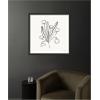 image:imageKate and Laurel Framed Wall Art Print Floral Bouquet by Gabrielly Guedes 26 x 26 Belmont Black Frame Modern Contemporary Flower Art for Wall DecorBelmont Black