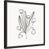 image:imageKate and Laurel Framed Wall Art Print Floral Bouquet by Gabrielly Guedes 26 x 26 Belmont Black Frame Modern Contemporary Flower Art for Wall DecorBelmont Black