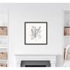 image:imageKate and Laurel Framed Wall Art Print Floral Bouquet by Gabrielly Guedes 26 x 26 Belmont Black Frame Modern Contemporary Flower Art for Wall DecorBelmont Black