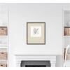 image:imageKate and Laurel Framed Wall Art Print Floral Bouquet by Gabrielly Guedes 26 x 26 Belmont Black Frame Modern Contemporary Flower Art for Wall DecorMatinee Black Bronze