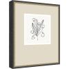 image:imageKate and Laurel Framed Wall Art Print Floral Bouquet by Gabrielly Guedes 26 x 26 Belmont Black Frame Modern Contemporary Flower Art for Wall DecorMatinee Black Bronze
