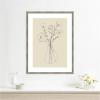 image:imageKate and Laurel Framed Wall Art Print Floral Vase by Gabrielly Guedes 19 x 25 Belvedere Silver Frame Modern Contemporary Flower Art for Wall DecorBelvedere Silver