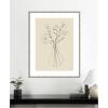 image:imageKate and Laurel Framed Wall Art Print Floral Vase by Gabrielly Guedes 19 x 25 Belvedere Silver Frame Modern Contemporary Flower Art for Wall DecorBelvedere Silver
