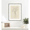 image:imageKate and Laurel Framed Wall Art Print Floral Vase by Gabrielly Guedes 19 x 25 Belvedere Silver Frame Modern Contemporary Flower Art for Wall DecorBelvedere Silver