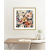 image:imageKate and Laurel Framed Wall Art Print Garden Bloom Abstract Bouquet II by The Creative Bunch Studio 26 x 26 Florence Gold Frame Bohemian Boho Flowers Nature Art for Wall Decor26L x 26W