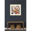 image:imageKate and Laurel Framed Wall Art Print Garden Bloom Abstract Bouquet II by The Creative Bunch Studio 26 x 26 Florence Gold Frame Bohemian Boho Flowers Nature Art for Wall Decor26L x 26W