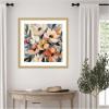 image:imageKate and Laurel Framed Wall Art Print Garden Bloom Abstract Bouquet II by The Creative Bunch Studio 26 x 26 Florence Gold Frame Bohemian Boho Flowers Nature Art for Wall Decor26L x 26W