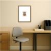 image:imageKate and Laurel Framed Wall Art Print King for Now 18x24 FC by Felicia Dadak 20 x 26 Castellan Gold Frame Modern Contemporary Abstract Art for Wall Decor