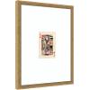 image:imageKate and Laurel Framed Wall Art Print King for Now 18x24 FC by Felicia Dadak 20 x 26 Castellan Gold Frame Modern Contemporary Abstract Art for Wall Decor