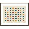 image:imageKate and Laurel Framed Wall Art Print Meditation No 3 by Kelly Knaga 26 x 22 Woodgrain Stripe Chocolate Frame Modern Contemporary Abstract Art for Wall DecorWoodgrain Stripe Chocolate