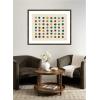 image:imageKate and Laurel Framed Wall Art Print Meditation No 3 by Kelly Knaga 26 x 22 Woodgrain Stripe Chocolate Frame Modern Contemporary Abstract Art for Wall DecorWoodgrain Stripe Chocolate