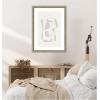 image:imageKate and Laurel Framed Wall Art Print Minimalist Lines by Gabrielly Guedes 19 x 26 Castellan Silver Frame Modern Contemporary Abstract Art for Wall Decor