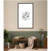 image:imageKate and Laurel Framed Wall Art Print Modern Succulent by Tai Prints 25 x 25 Svelte Noir Black Frame Modern Contemporary Flower Art for Wall DecorSvelte Noir Black